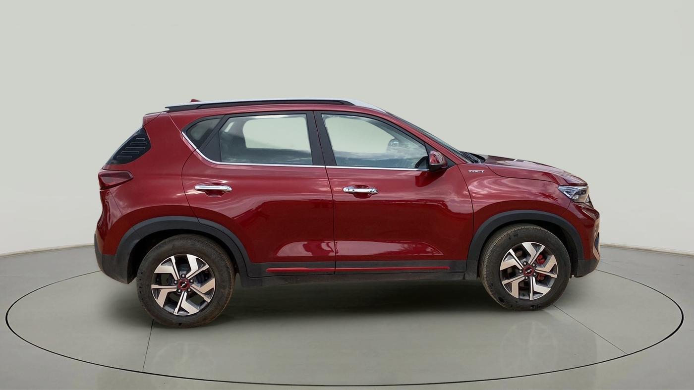 2022 KIA SONET GTX PLUS 1.0 DCT, Petrol, Automatic, 16,176 km, Right Side View