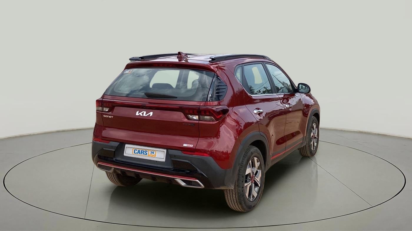 2022 KIA SONET GTX PLUS 1.0 DCT, Petrol, Automatic, 16,176 km, Right Back Diagonal
