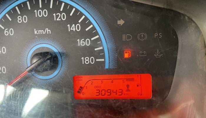 2017 Datsun Redi Go T(O) 1.0, Petrol, Manual, 30,948 km, Odometer Image