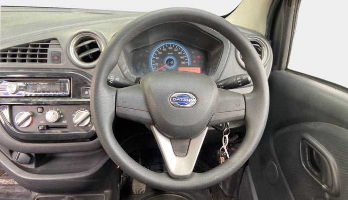 2017 Datsun Redi Go T(O) 1.0, Petrol, Manual, 30,948 km, Steering Wheel Close Up