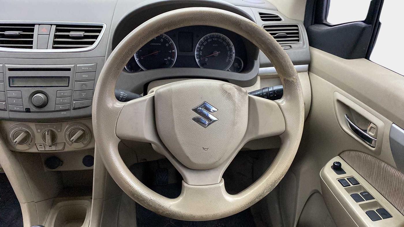 2012 Maruti Ertiga VXI, Petrol, Manual, 65,194 km, Steering Wheel Close Up