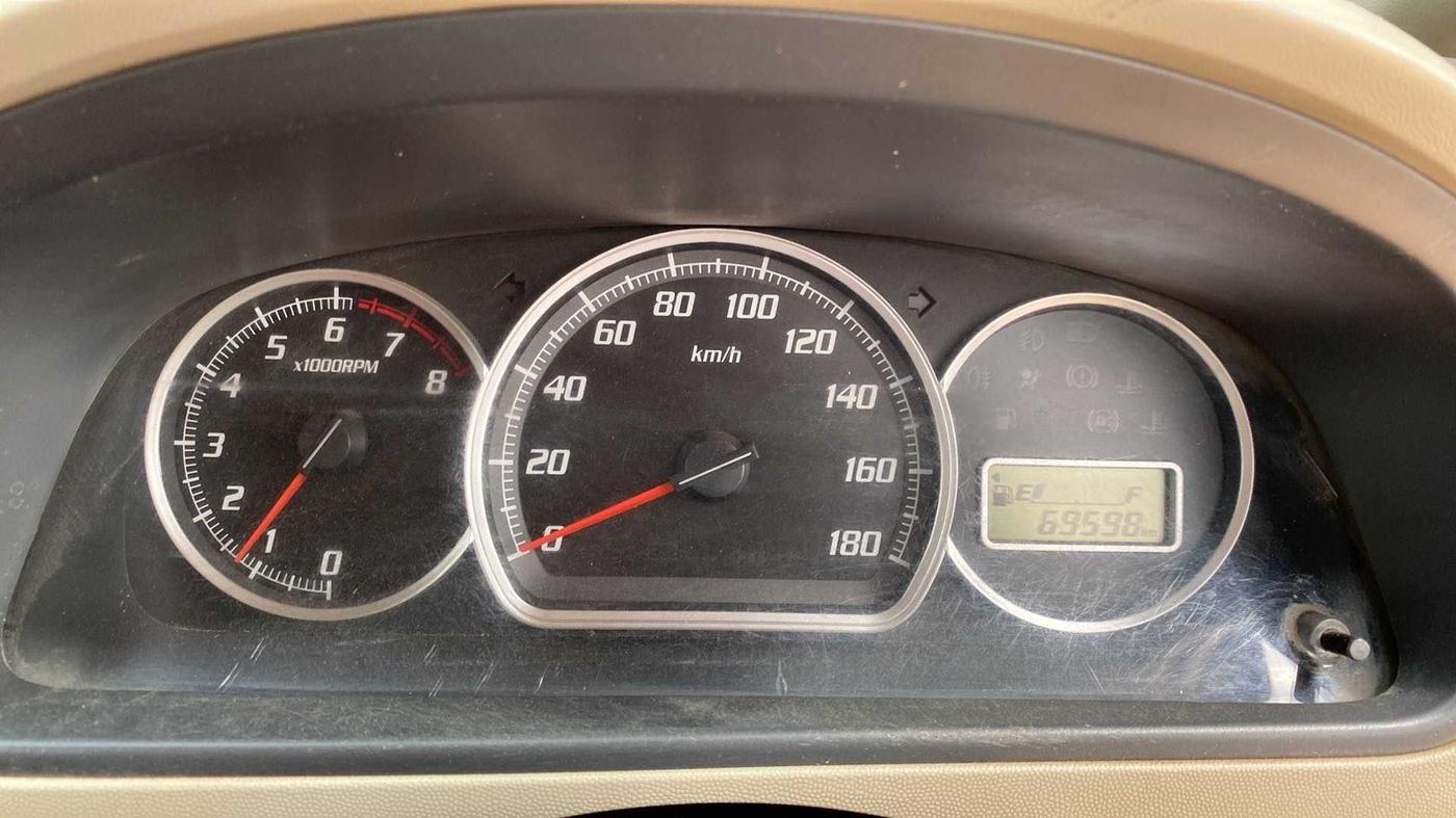 2011 Maruti Zen Estilo VXI, Petrol, Manual, 69,568 km, Odometer Image