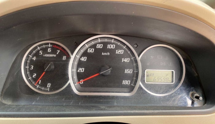 2011 Maruti Zen Estilo VXI, Petrol, Manual, 69,568 km, Odometer Image