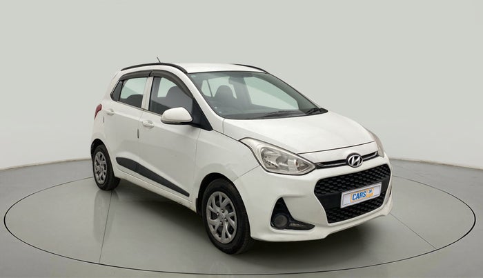 2019 Hyundai Grand i10 SPORTZ 1.2 KAPPA VTVT, Petrol, Manual, 53,131 km, Right Front Diagonal