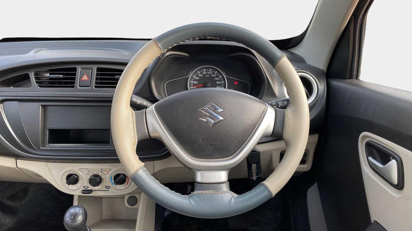 2019 Maruti Alto LXI, Petrol, Manual, 10,736 km, Steering Wheel Close Up