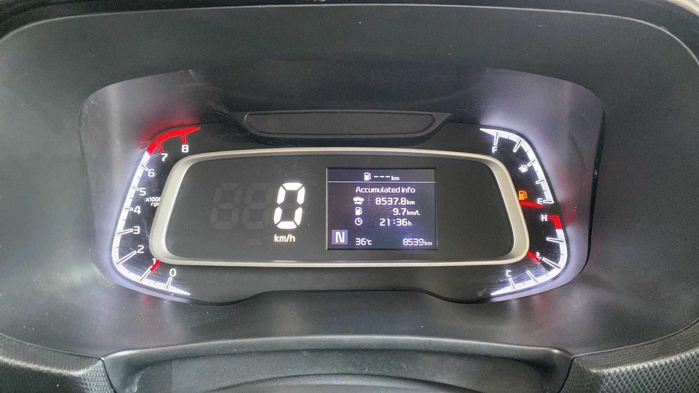 2022 KIA SONET HTK PLUS 1.0 IMT, Petrol, Manual, 8,535 km, Odometer Image