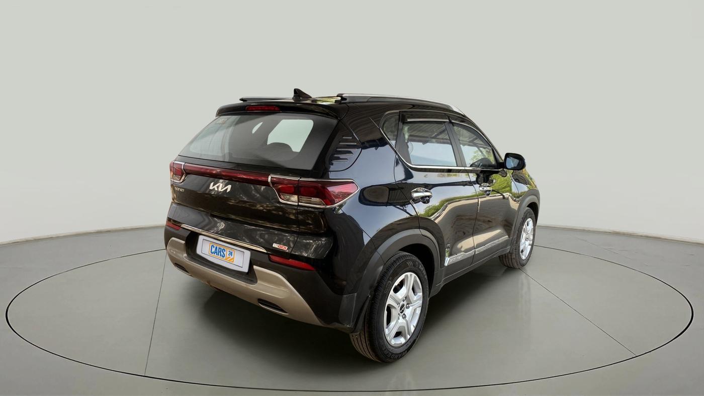 2022 KIA SONET HTK PLUS 1.0 IMT, Petrol, Manual, 8,535 km, Right Back Diagonal