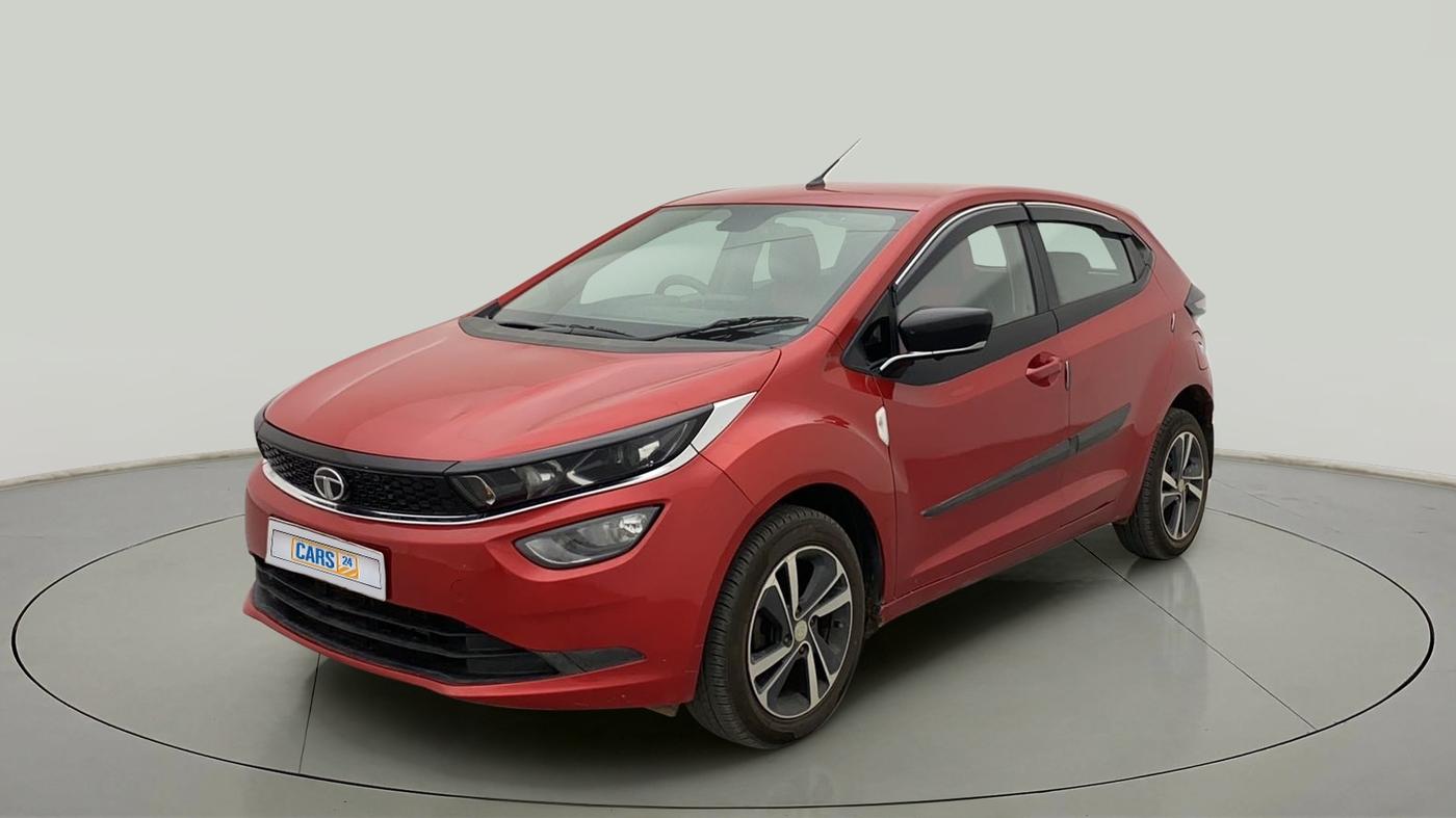 2021 Tata ALTROZ XZ PETROL, CNG, Manual, 53,218 km, Left Front Diagonal