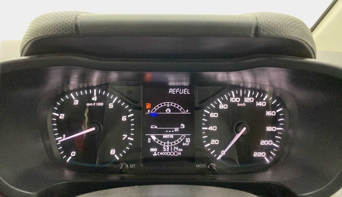 2021 Tata ALTROZ XZ PETROL, Petrol, Manual, 53,218 km, Odometer Image