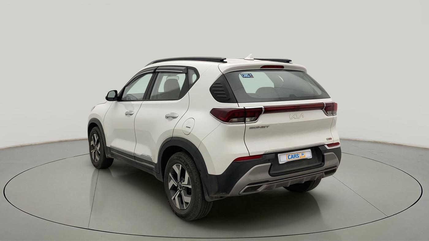 2021 KIA SONET HTX PLUS 1.0 IMT, Petrol, Manual, 28,418 km, Left Back Diagonal