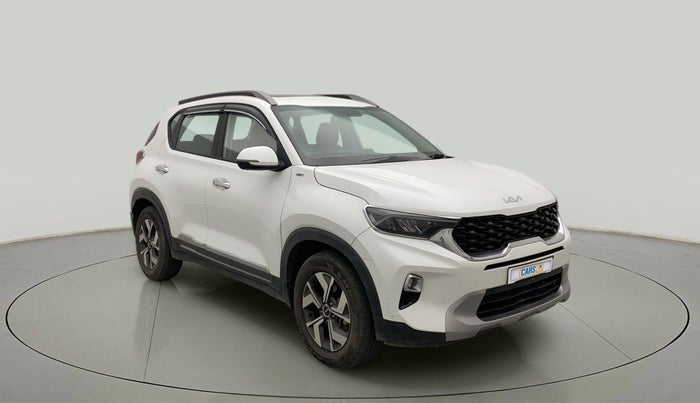2021 KIA SONET HTX PLUS 1.0 IMT, Petrol, Manual, 28,418 km, Right Front Diagonal