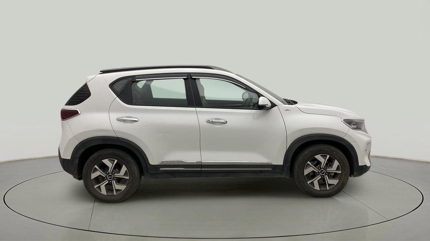 2021 KIA SONET HTX PLUS 1.0 IMT, Petrol, Manual, 28,418 km, Right Side View