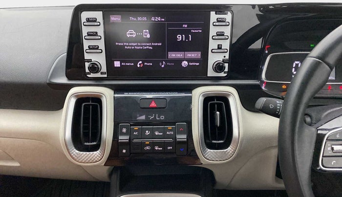 2021 KIA SONET HTX PLUS 1.0 IMT, Petrol, Manual, 28,418 km, Air Conditioner