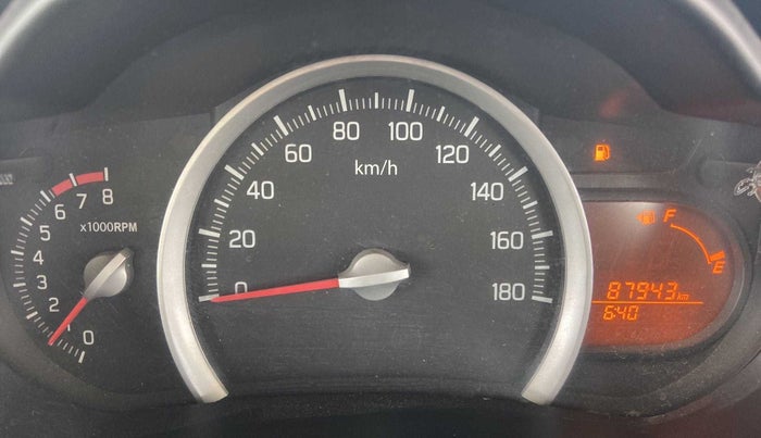 2015 Maruti Celerio ZXI (O), Petrol, Manual, 87,931 km, Odometer Image