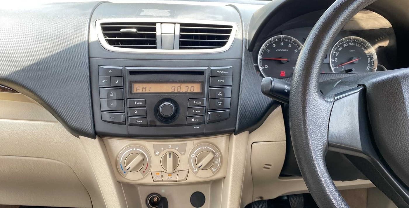 2014 Maruti Swift Dzire VXI, Petrol, Manual, 61,511 km, Air Conditioner