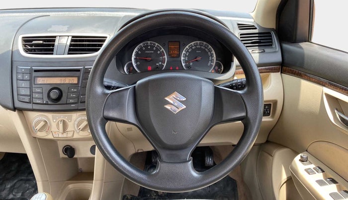 2014 Maruti Swift Dzire VXI, Petrol, Manual, 61,511 km, Steering Wheel Close Up