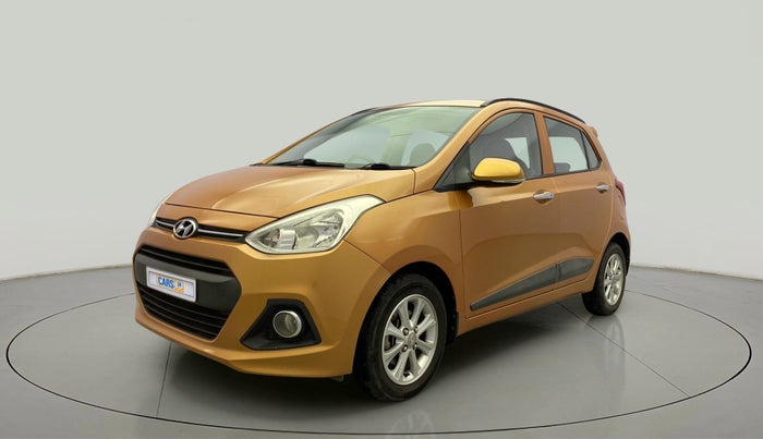2014 Hyundai Grand i10 ASTA AT 1.2 KAPPA VTVT, Petrol, Automatic, 81,830 km, Left Front Diagonal