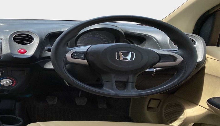 2016 Honda Amaze 1.2L I-VTEC S, Petrol, Manual, 47,399 km, Steering Wheel Close Up