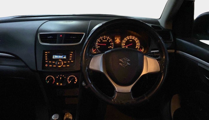 2013 Maruti Swift VXI, Petrol, Manual, 49,806 km, Steering Wheel Close Up