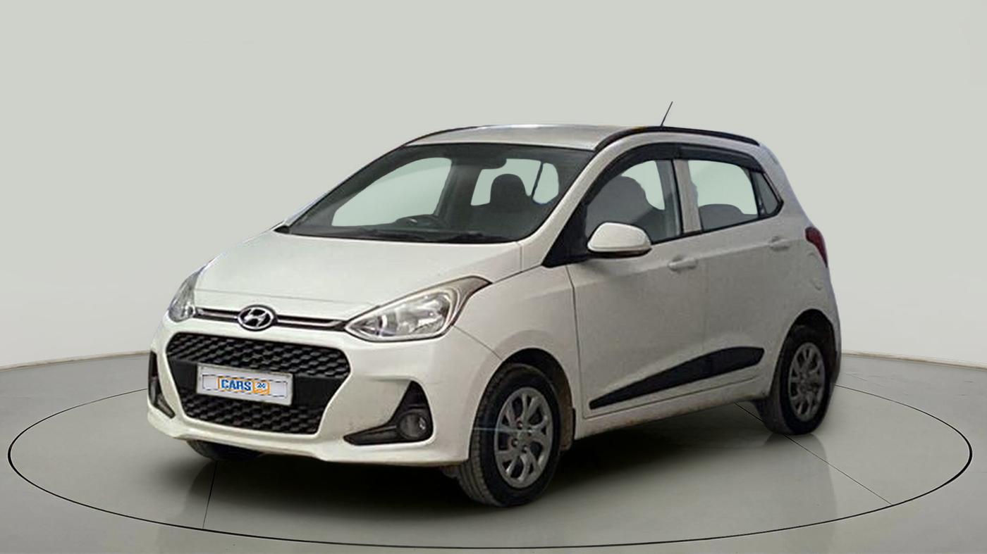 2020 Hyundai Grand i10 SPORTZ 1.2 KAPPA VTVT, Petrol, Manual, 56,384 km, Left Front Diagonal
