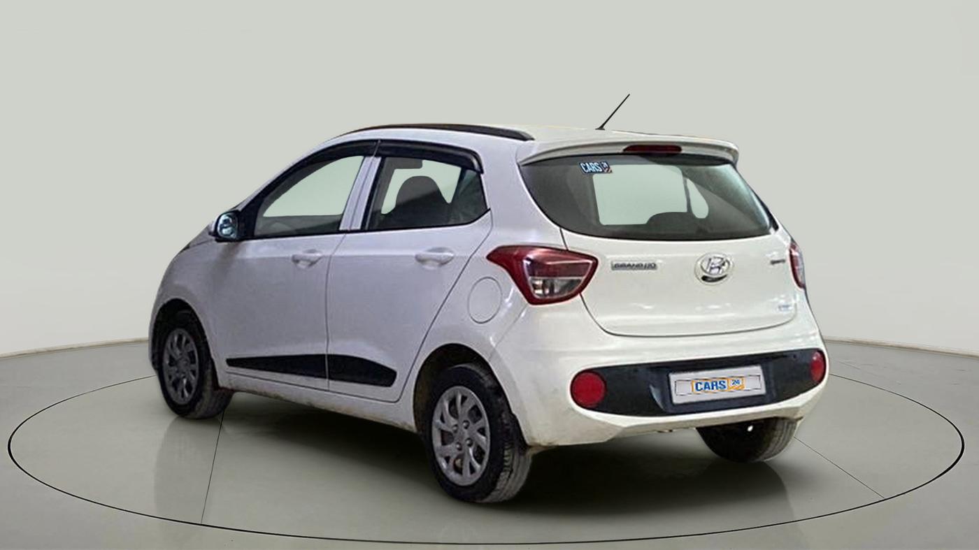 2020 Hyundai Grand i10 SPORTZ 1.2 KAPPA VTVT, Petrol, Manual, 56,384 km, Left Back Diagonal