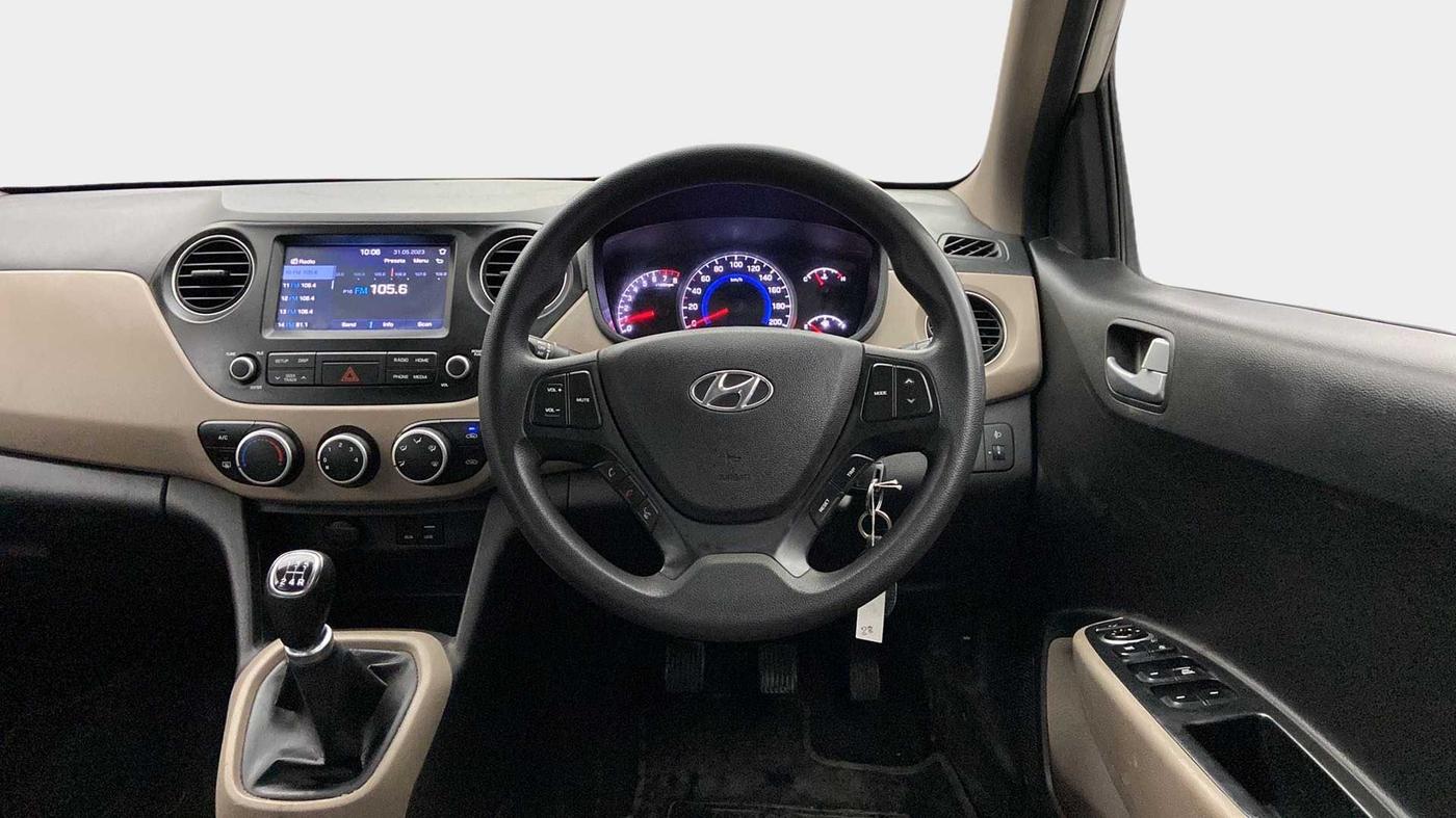 2020 Hyundai Grand i10 SPORTZ 1.2 KAPPA VTVT, Petrol, Manual, 56,384 km, Steering Wheel Close Up