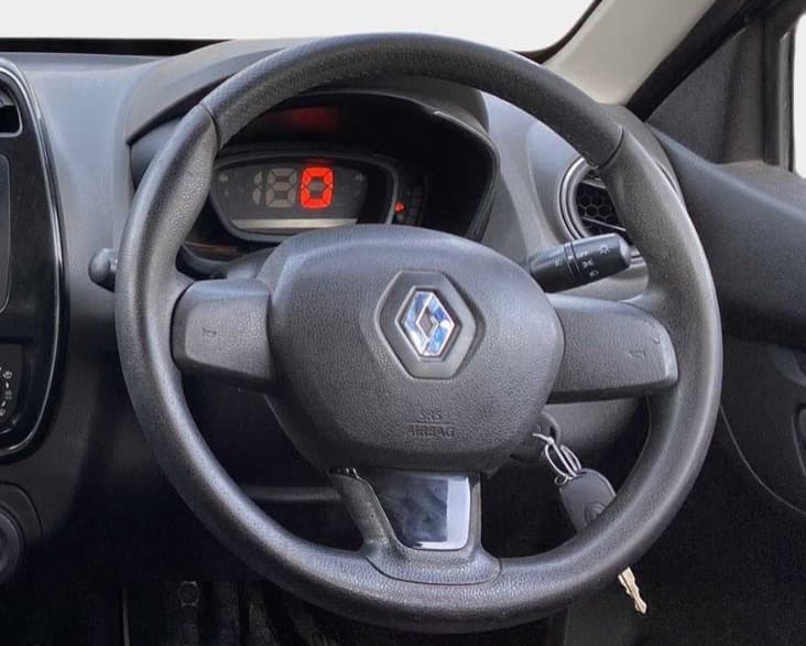 2018 Renault Kwid RXT 1.0 (O), Petrol, Manual, 50,743 km, Steering Wheel Close Up