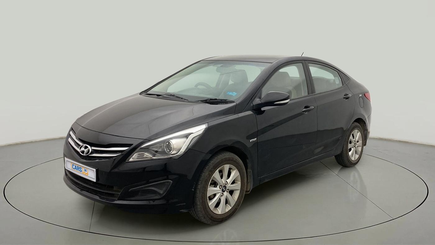 2016 Hyundai Verna 1.6 VTVT S AT, Petrol, Automatic, 68,448 km, Left Front Diagonal