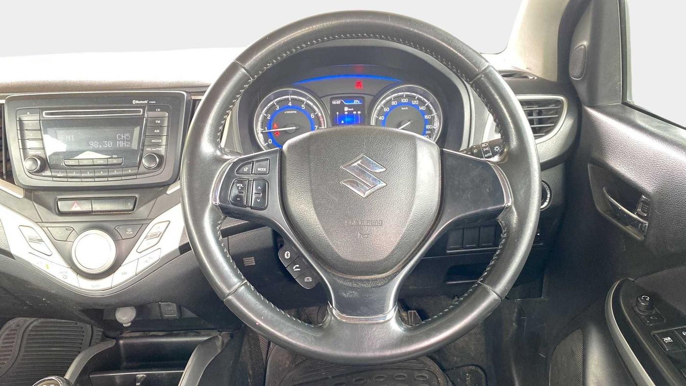 2018 Maruti Baleno ZETA PETROL 1.2, Petrol, Manual, 49,244 km, Steering Wheel Close Up
