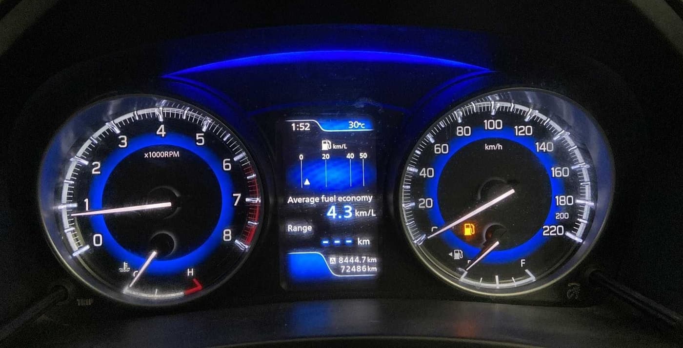 2020 Maruti Baleno ZETA PETROL 1.2, Petrol, Manual, 72,471 km, Odometer Image