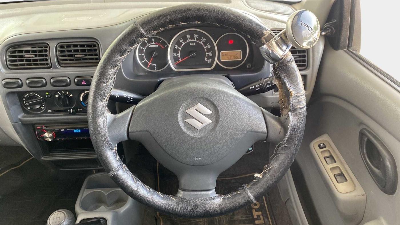 2014 Maruti Alto K10 VXI, Petrol, Manual, 49,148 km, Steering Wheel Close Up