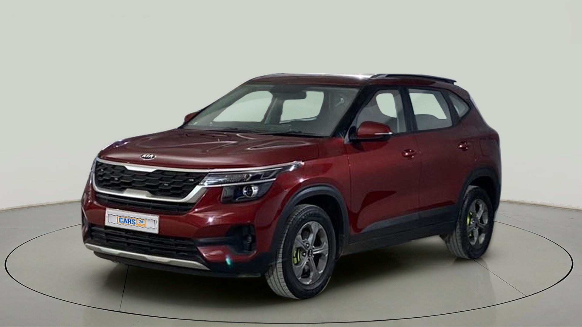 2019 KIA SELTOS HTK PLUS 1.5, Petrol, Manual, 27,143 km, Left Front Diagonal