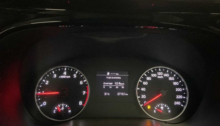 2019 KIA SELTOS HTK PLUS 1.5, Petrol, Manual, 27,143 km, Odometer Image