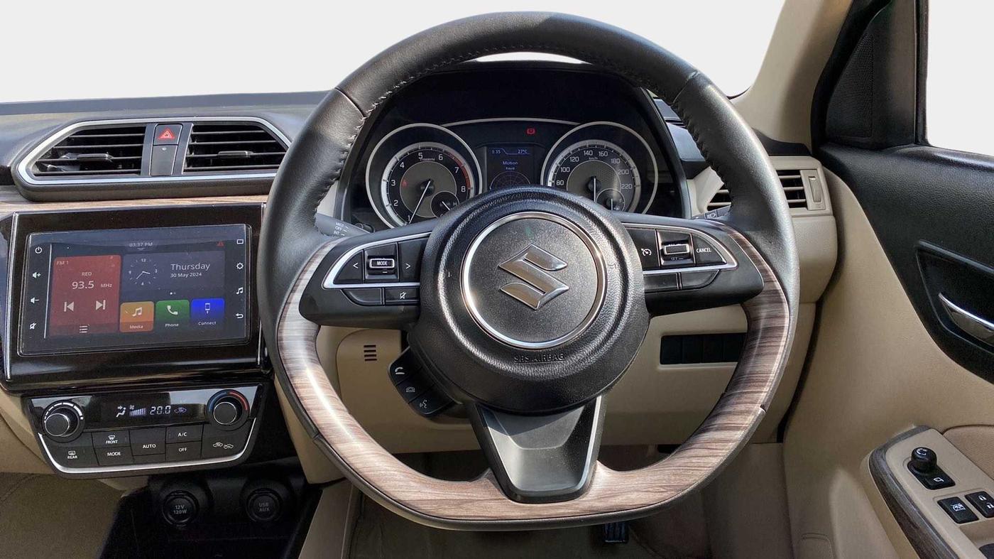 2022 Maruti Dzire ZXI Plus AMT, Petrol, Automatic, 24,567 km, Steering Wheel Close Up