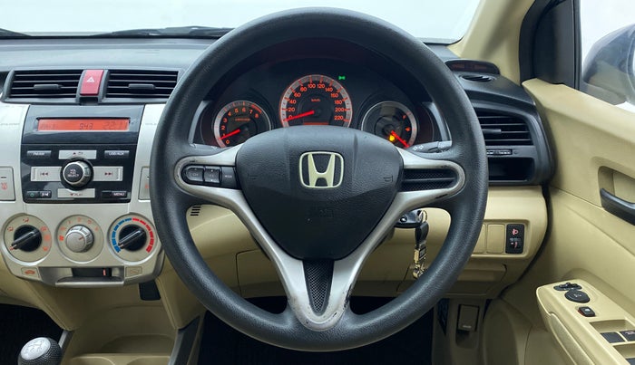 2011 Honda City S MT PETROL, Petrol, Manual, 60,099 km, Steering Wheel Close Up