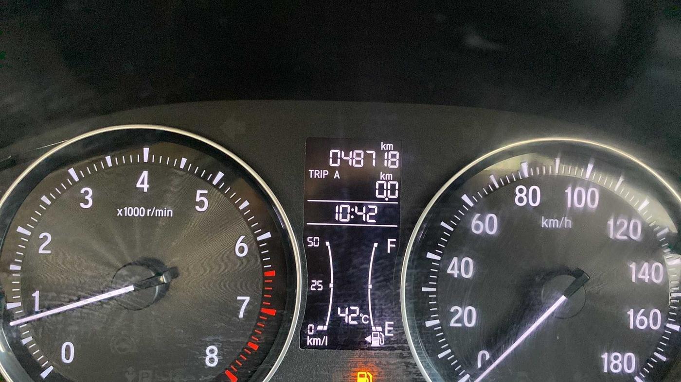 2019 Honda Amaze 1.2L I-VTEC V, CNG, Manual, 48,713 km, Odometer Image