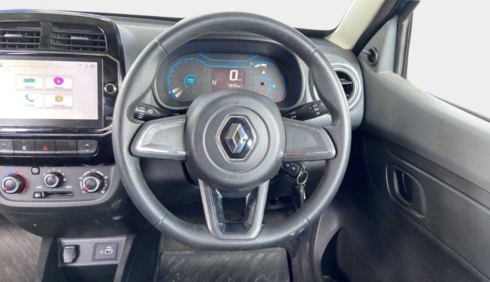 2021 Renault Kwid RXT 1.0 AMT (O), Petrol, Automatic, 8,811 km, Steering Wheel Close Up