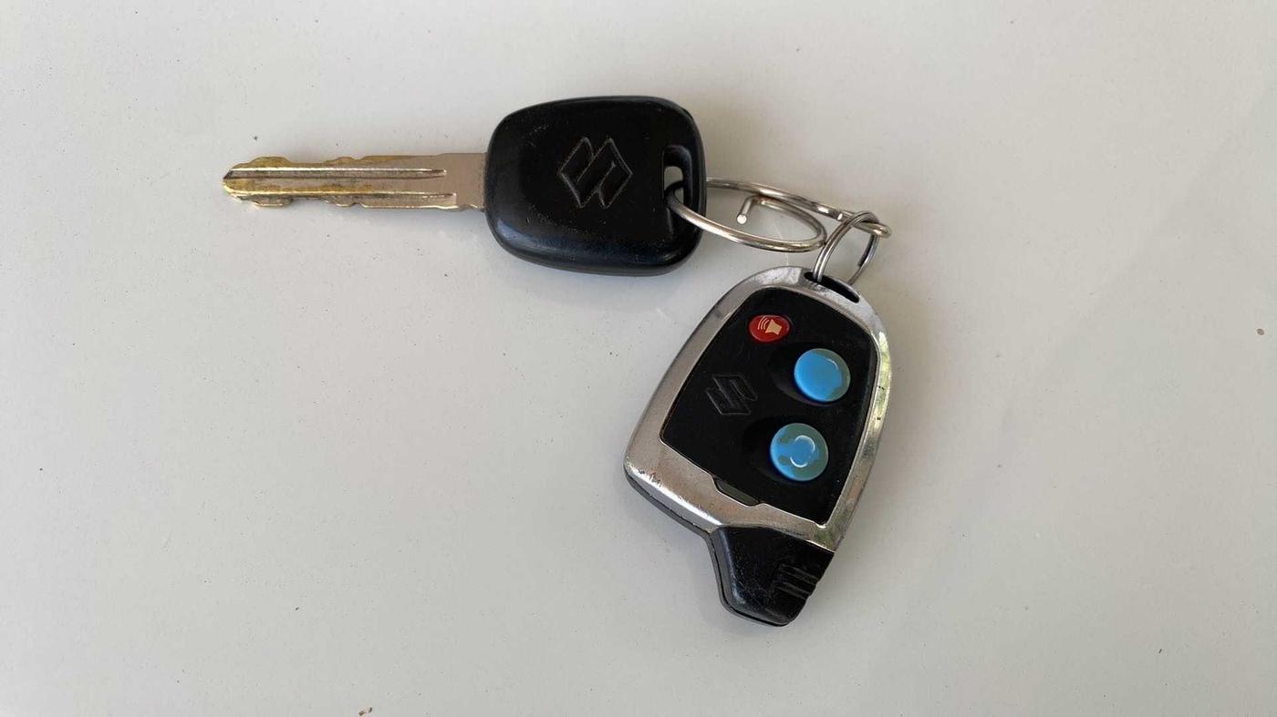 2018 Maruti Alto 800 LXI, Petrol, Manual, 70,646 km, Key Close Up
