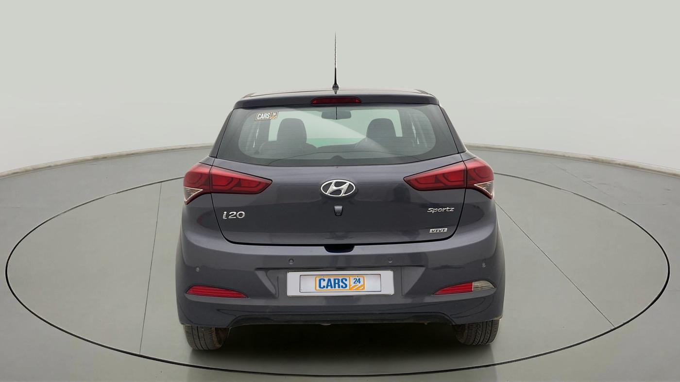 2015 Hyundai Elite i20 SPORTZ 1.2, Petrol, Manual, 1,00,116 km, Back/Rear