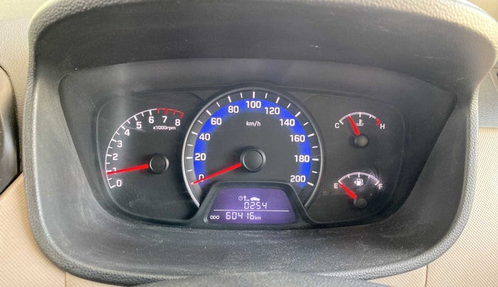 2014 Hyundai Xcent S 1.2, Petrol, Manual, 60,407 km, Odometer Image