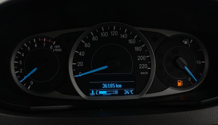 2020 Ford New Figo TITANIUM 1.2 PETROL MT, Petrol, Manual, 36,155 km, Odometer Image