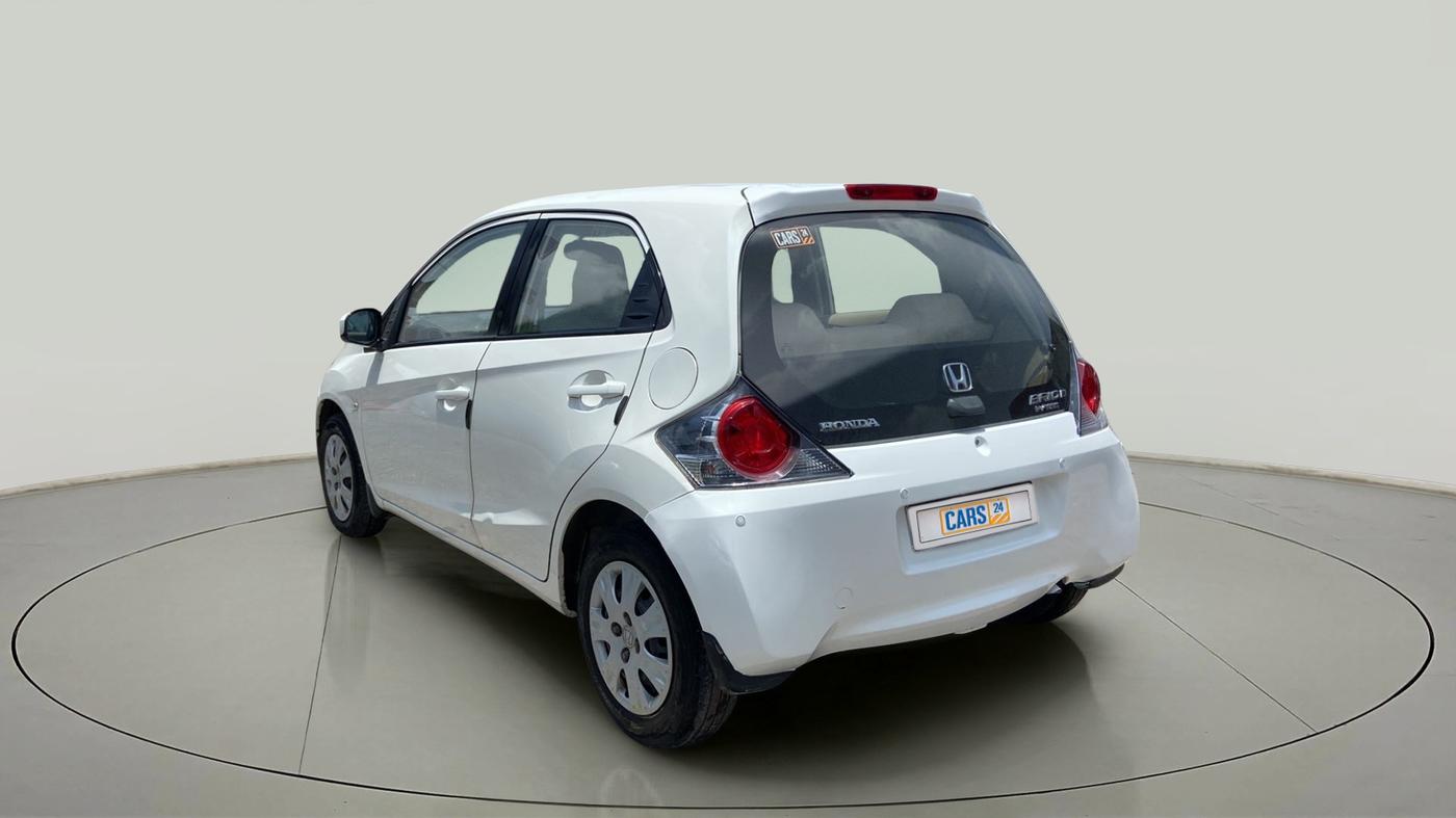2011 Honda Brio S MT, Petrol, Manual, 57,066 km, Left Back Diagonal