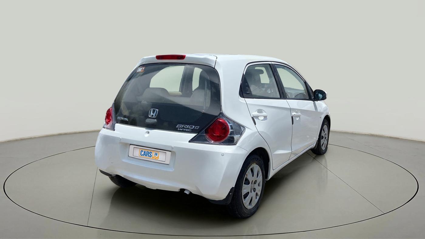 2011 Honda Brio S MT, Petrol, Manual, 57,066 km, Right Back Diagonal
