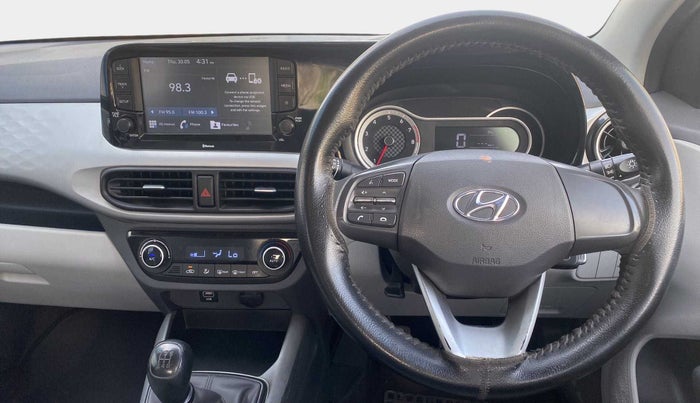 2020 Hyundai Grand i10 SPORTZ 1.2 KAPPA VTVT, Petrol, Manual, 50,614 km, Steering Wheel Close Up