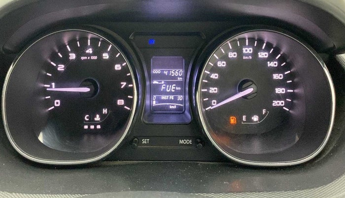 2018 Tata Tiago XZ PETROL, Petrol, Manual, 41,492 km, Odometer Image