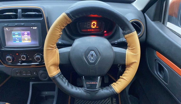 2019 Renault Kwid CLIMBER 1.0, Petrol, Manual, 51,288 km, Steering Wheel Close Up