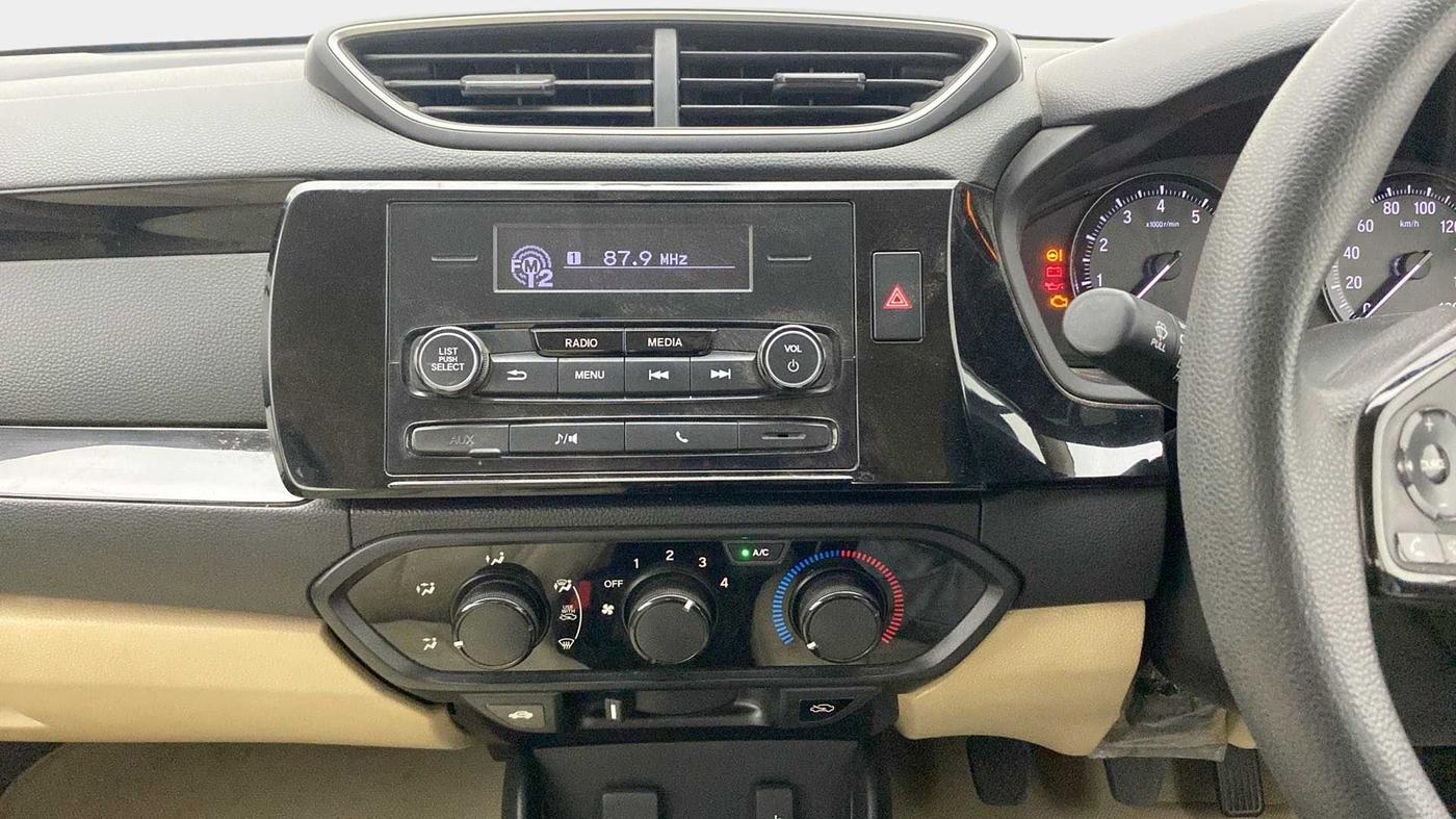 2019 Honda Amaze 1.2L I-VTEC S, Petrol, Manual, 36,170 km, Air Conditioner
