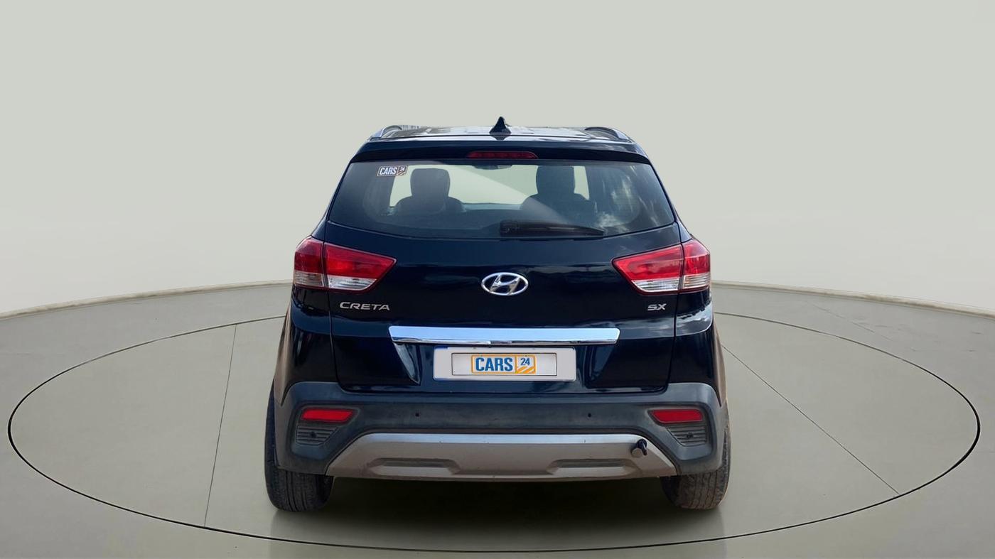 2018 Hyundai Creta SX 1.6 PETROL, Petrol, Manual, 80,817 km, Back/Rear