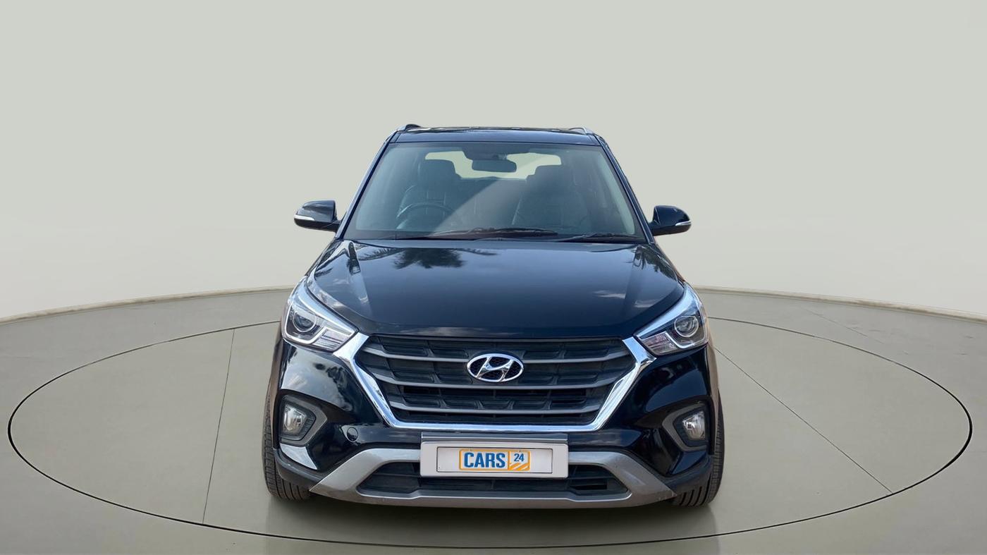 2018 Hyundai Creta SX 1.6 PETROL, Petrol, Manual, 80,817 km, Front