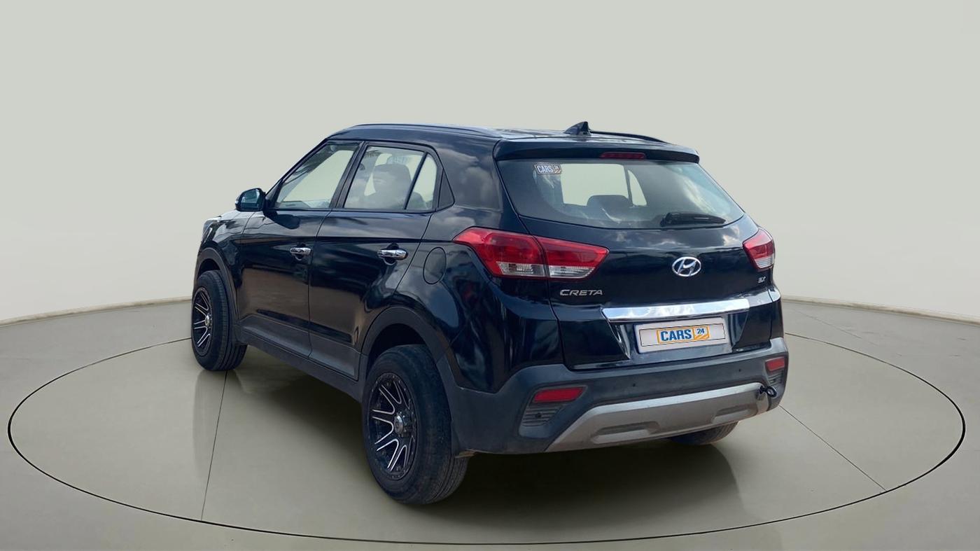 2018 Hyundai Creta SX 1.6 PETROL, Petrol, Manual, 80,817 km, Left Back Diagonal